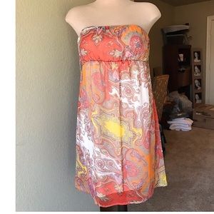 Grass Collection fully lined sleeveless dress